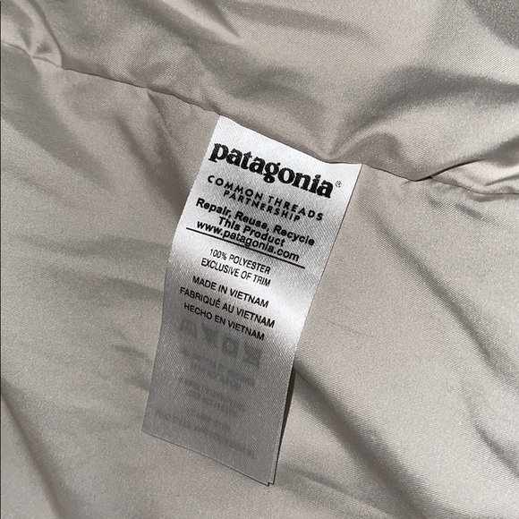 Patagonia Los Gatos khaki vest-sz small preowned - Picture 6 of 9